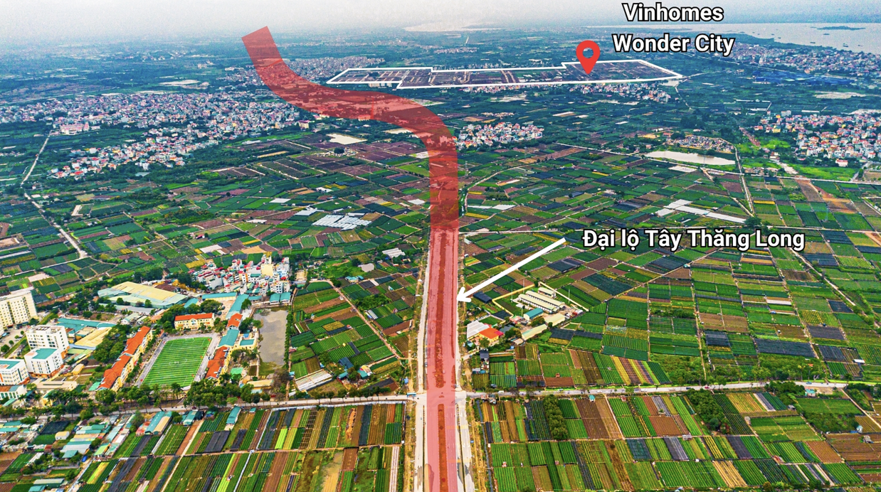 Đại lộ Tây Thăng Long có nhiều chuyển biến quan trọng thời gian tới! Đại lộ Tây Thăng Long có nhiều chuyển biến quan trọng thời gian tới!